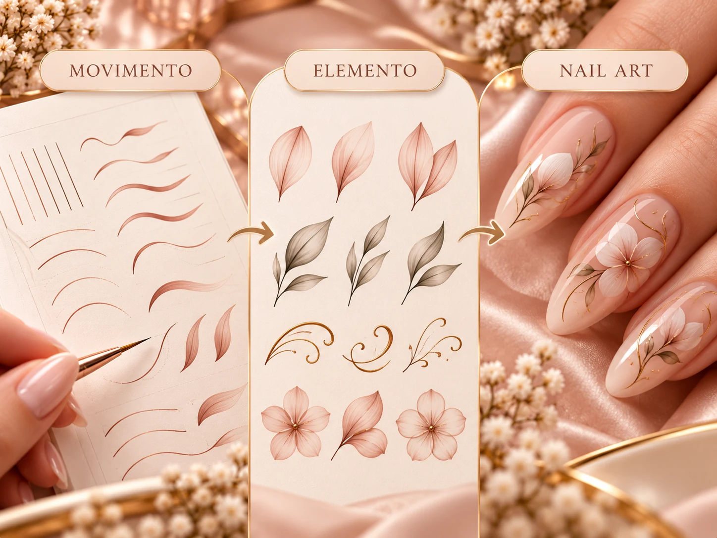 Movimento vira elemento, que se transforma em nail art